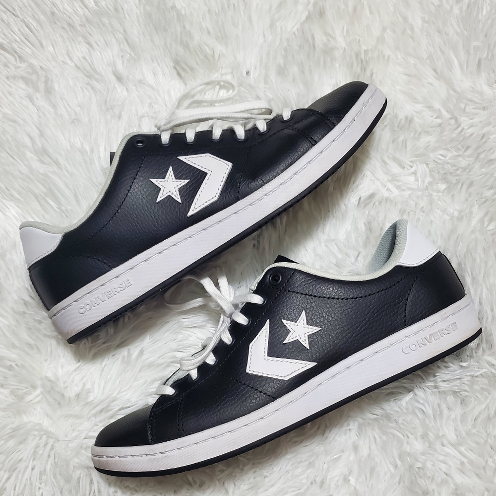 Leather Converse Low Top Sneakers